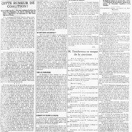 «La page éditoriale du « Courrier de Saint-Hyacinthe » de 1936»