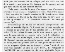 «La dernière du Courrier»