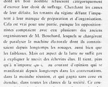 «L’analyse du vote; Fort courant d’opinion; Le fond du discrédit»