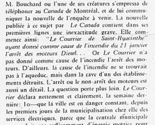 «M. Bouchard s’agite; Il y aura enquête; On s’accroche à l’accessoire; Questions à poser»