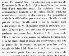 «Il fut simplement humain; M. Bouchard à Drummondville; Quand on s&rsquo;invite»