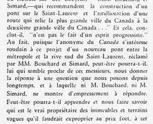 «MM Bouchard, Parizeau et Dollard; Un anonyme va-t-en guerre; Que le confrère se rassure»