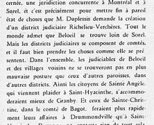 «Renié par les siens; Le bon sens a ses droits; Loi spéciale, mais nécessaire»