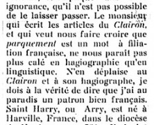 «Le prénom Harry est très français»