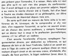 «Quand l’ignorantin se croit roi»