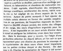 «L’oeuvre de M. Ernest-J. Chartier, sous l’égide de l’Union nationale»