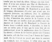 «Encore M. Bouchard; Où la fin justifie les moyens»