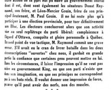 «Après les élections»