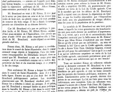 «M. T.-D. Bouchard a voulu salir, politiquement parlant, le sous-ministre de l&rsquo;agriculture»