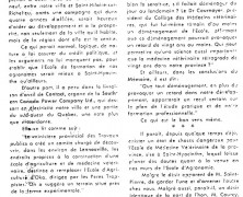 «M. René Saint-Pierre dira-t-il s’il y a risque que nous perdions l’École vétérinaire?»