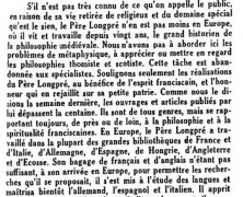 «Le R. Père Éphrem Longpré»