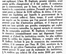 «Rénovation de notre enseignement primaire»