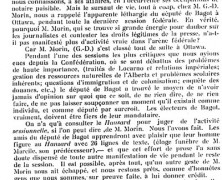 «Un député se fâche»