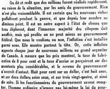 «L&rsquo;inflation»