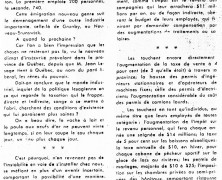 «Les industriels commencent de fuir au Québec la persécution du régime de M. Jean Lesage»