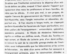 «L’essor donné à l’enseignement dans le comté de Saint-Hyacinthe»