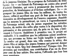 «La jeunesse féminine»