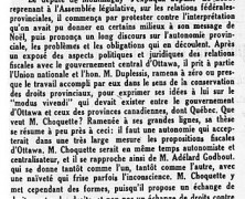 «La combativité nouvelle de l’opposition libérale»