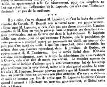 «M. Ernest Lapointe à Joliette»