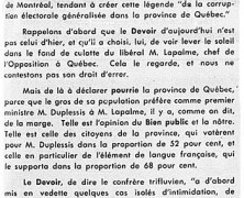 «Du « Bien Public », du « Devoir » et d’un irresponsable»