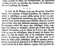 «Le Dr R.-J. Manion»