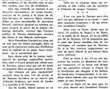 «Les replâtrages de M. Lester B. Pearson qui ne s’en fait pas et tourne en rond»