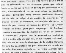 «La province de Québec ne craint pas l’avenir»