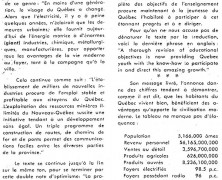 «Comment le gouvernement de Jean Lesage vante l’oeuvre de l’Union nationale»