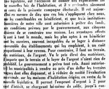 «La solution au grave problème de l&rsquo;habitation»