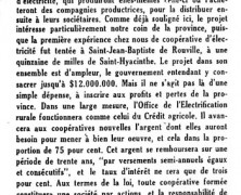 «L’électricité à la campagne»