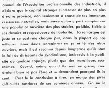 «Les ouvriers et leurs chefs»