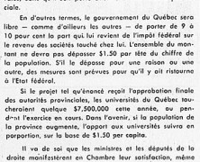 «Vers une solution: le problème de nos universités»