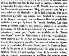 «Les ententes séparées»