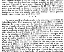 «D&rsquo;une chose à l&rsquo;autre»
