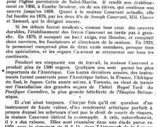 «La maison Casavant»