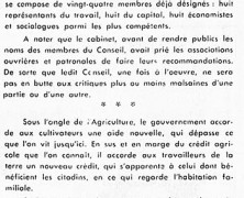 «Quatre aspects importants de la législation de l’honorable Antonio Barrette»