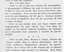 «Le gouvernement central d’Ottawa et les travaux de chômage»