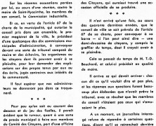 «Que les membres du conseil ne mordent pas à cet hameçon»