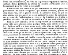 «L’état des routes»