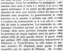 «Guerre au communisme»