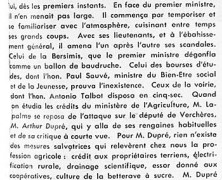 «À Québec, M. Georges-Émile Lapalme donna très petite mesure»