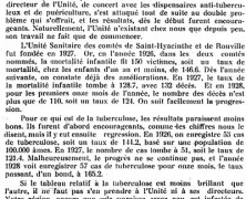 «Les Unités sanitaires»