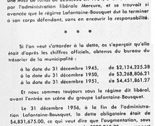 «La situation financière à l’hôtel-de-ville»