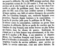 «Au lendemain du 27 avril»