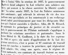 «La situation ouvrière sous l’Union nationale»