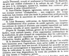 «Ce qu&rsquo;il faut à l&rsquo;agriculture»