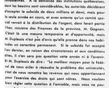 «Le gouvernement de Québec et le problème des universités