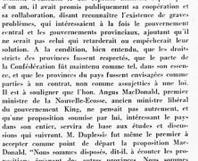 «L’honorable Maurice Duplessis revient grandi de la conférence»