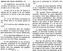 «Les journaux rouges seraient inquiets du régime de Jean Lesage»