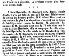 «Fini le régime!»